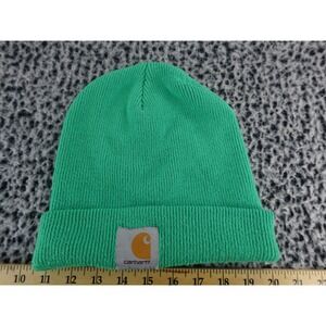 Carhartt Bright Green Knit‎ Beanie Hat One Size